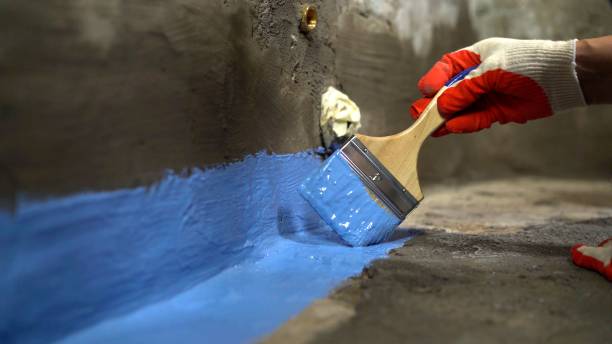 Commercial Interior Drainage System project at a Nottingham, PA business property by SJ Waterproofing Pros